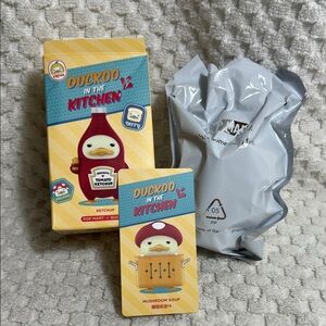 Pop Mart Duckoo in the Kitchen Ketchup